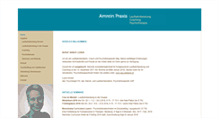 Desktop Screenshot of amrein-praxis.ch